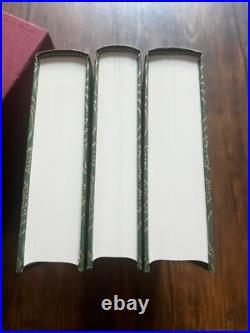 The Lord of the Rings 3 volumes J. R. R. Tolkien Folio Society 2001 VGC