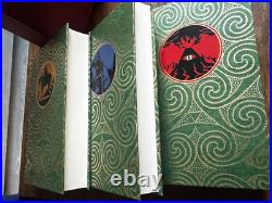 The Lord of the Rings 3 volumes J. R. R. Tolkien Folio Society 2001 VGC