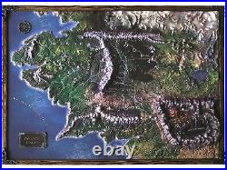 The Lord of the Rings 3D Map A Middle-earth Masterpiece by J. R. R. Tolkien Lord