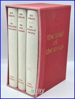 The Lord of the Rings (3v.) J. R. R. Tolkien Folio Society 1995 Reissue