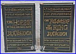 The Lord of the Rings 4 Book Set J. R. R. Tolkien Premium Leather New Book#3