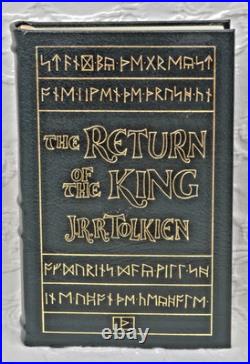 The Lord of the Rings 4 Book Set J. R. R. Tolkien Premium Leather New Book#3