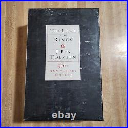 The Lord of the Rings 50th Anniversary Hardcover Slipcase JRR Tolkien Sealed