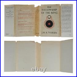 The Lord of the Rings 6-5-6 Impressions J. R. R. Tolkien 1st Edition JRR
