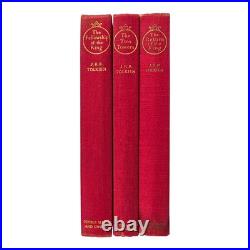 The Lord of the Rings 6-5-6 Impressions J. R. R. Tolkien 1st Edition JRR The Lord of the Rings 6-5-6 Impressions J. R. R. Tolkien 1st Edition JRR