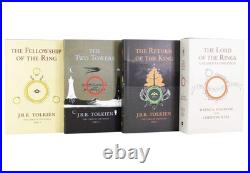 The Lord of the Rings & A Reader's Companion by J. R. R. Tolkien 4 Books HB