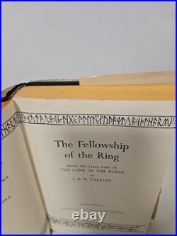 The Lord of the Rings Box Set J. R. R. Tolkien 2nd Edition 1978 with maps
