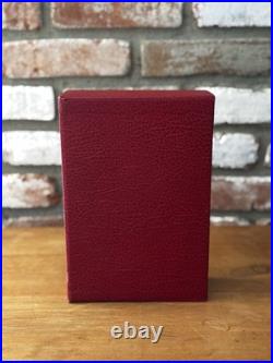 The Lord of the Rings Collector's Ed Red Leatherette HC with Map & Slipcase