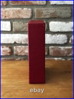 The Lord of the Rings Collector's Ed Red Leatherette HC with Map & Slipcase