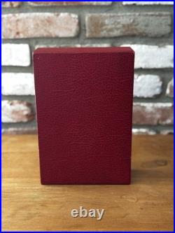 The Lord of the Rings Collector's Ed Red Leatherette HC with Map & Slipcase