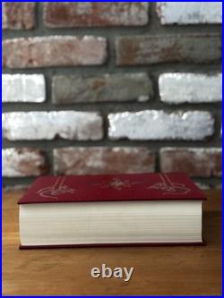 The Lord of the Rings Collector's Ed Red Leatherette HC with Map & Slipcase