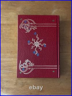 The Lord of the Rings Collector's Ed Red Leatherette HC with Map & Slipcase