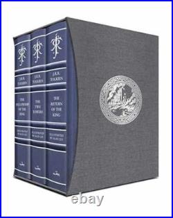 The Lord of the Rings Deluxe Illustrated Box Hardcover, by Tolkien J. R. New