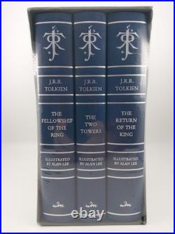 The Lord of the Rings Deluxe Slipcased Hardback Set Illustrated by Alan Lee