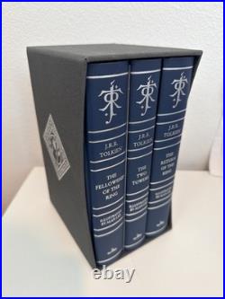 The Lord of the Rings Deluxe Slipcased Hardback Set Illustrated by Alan Lee 2024