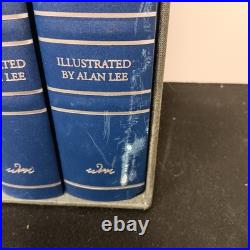 The Lord of the Rings Deluxe Slipcased Hardback Set Illustrated by Alan Lee 2024
