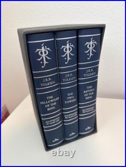 The Lord of the Rings Deluxe Slipcased Hardback Set Illustrated by Alan Lee 2024