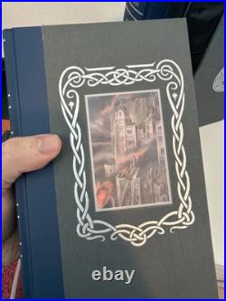 The Lord of the Rings Deluxe Slipcased Hardback Set Illustrated by Alan Lee 2024
