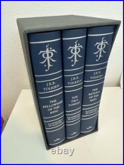 The Lord of the Rings Deluxe Slipcased Hardback Set Illustrated by Alan Lee 2024