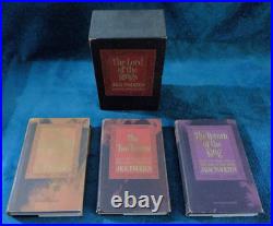 The Lord of the Rings, HARDCOVE Boxed Trilogy / 1965 Houghton Mifflin CO VF