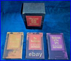 The Lord of the Rings, HARDCOVE Boxed Trilogy / 1965 Houghton Mifflin CO VF
