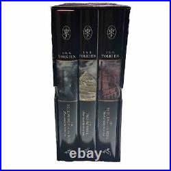 The Lord of the Rings Hardcover by J. R. R. Tolkien Open Box 3 Book Set Illustratd