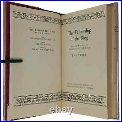 The Lord of the Rings J R R TOLKIEN Allen & Unwin 1960 FIRST EDITION 8th/7th/6th