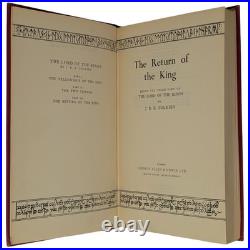 The Lord of the Rings J R R TOLKIEN Allen & Unwin 1965-66 FIRST EDITION 15/11/11 The Lord of the Rings J R R TOLKIEN Allen & Unwin 1965-66 FIRST EDITION 15/11/11