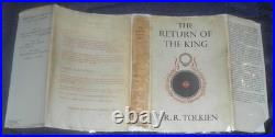 The Lord of the Rings J. R. R. Tolkien 1955/1956 5,2,1 Set with Dustjackets
