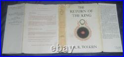 The Lord of the Rings J. R. R. Tolkien 1956/1957 5,4,3 Set with Dustjackets VG