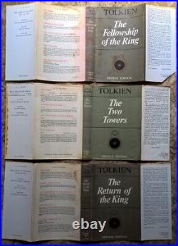 The Lord of the Rings, J. R. R. Tolkien Allen & Unwin 2nd Edition Set 1968-69