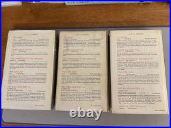 The Lord of the Rings, J. R. R. Tolkien Allen & Unwin 2nd Edition Set 1970