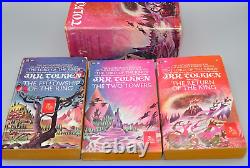 The Lord of the Rings J. R. R Tolkien Box set 1968 printings Fellowship Two Towers