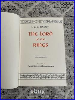 The Lord of the Rings J. R. R Tolkien Collector's Edition Slipcase/1 Book
