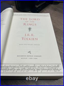 The Lord of the Rings J. R. R. Tolkien HC Houghton Mifflin 2004 50th Anniversary