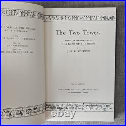 The Lord of the Rings J. R. R. Tolkien Hardcover Revised Houghton Mifflin Dust Ja