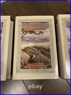 The Lord of the Rings J. R. R. Tolkien Houghton Mifflin Box Set withMaps HC DJ