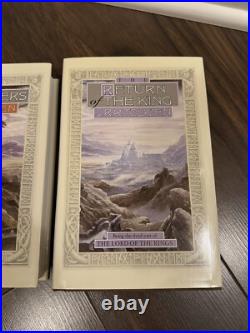 The Lord of the Rings J. R. R. Tolkien Houghton Mifflin Box Set withMaps HC DJ