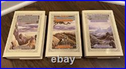 The Lord of the Rings J. R. R. Tolkien Houghton Mifflin Box Set withMaps HC DJ