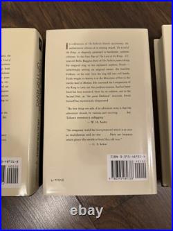 The Lord of the Rings J. R. R. Tolkien Houghton Mifflin Box Set withMaps HC DJ