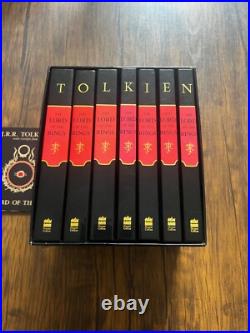 The Lord of the Rings J R R Tolkien Millennium Edition Box Set with CD Rare