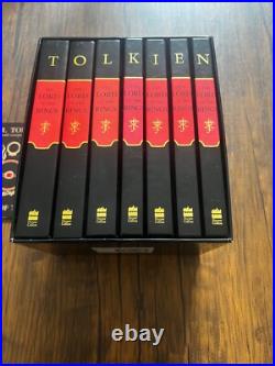 The Lord of the Rings J R R Tolkien Millennium Edition Box Set with CD Rare