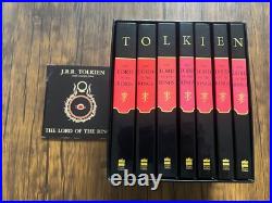 The Lord of the Rings J R R Tolkien Millennium Edition Box Set with CD Rare