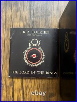 The Lord of the Rings J R R Tolkien Millennium Edition Box Set with CD Rare