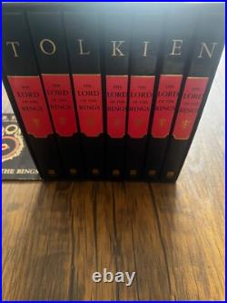 The Lord of the Rings J R R Tolkien Millennium Edition Box Set with CD Rare