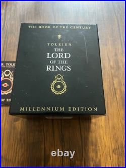 The Lord of the Rings J R R Tolkien Millennium Edition Box Set with CD Rare