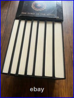 The Lord of the Rings J R R Tolkien Millennium Edition Box Set with CD Rare