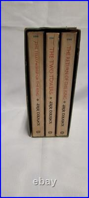 The Lord of the Rings J. R. R. Tolkien Rare Green Case 1965 First Printing Box Set