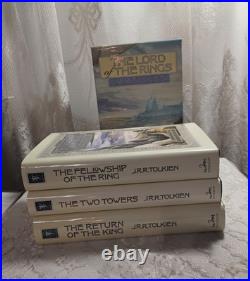 The Lord of the Rings J. R. R. Tolkien Trilogy Hardcover Boxed Set /Fold Maps 1993