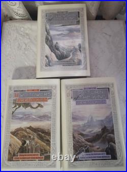 The Lord of the Rings J. R. R. Tolkien Trilogy Hardcover Boxed Set /Fold Maps 1993 The Lord of the Rings J. R. R. Tolkien Trilogy Hardcover Boxed Set /Fold Maps 1993
